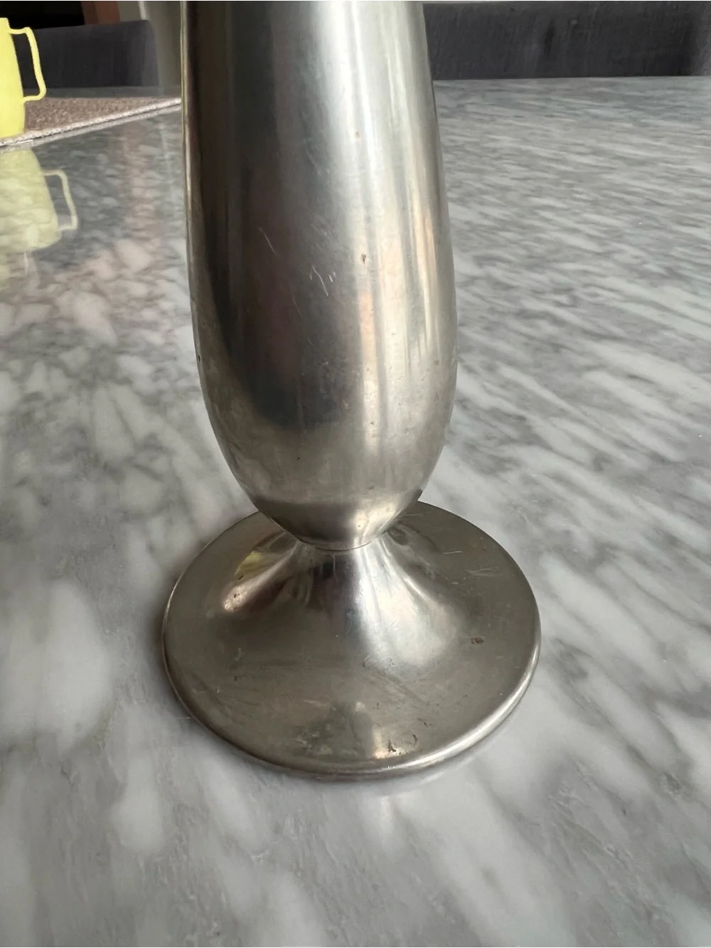 Vintage Pewter Bud Vase - Daalderop Made in Holland